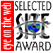 EyOnTheWeb Selected Site Award.