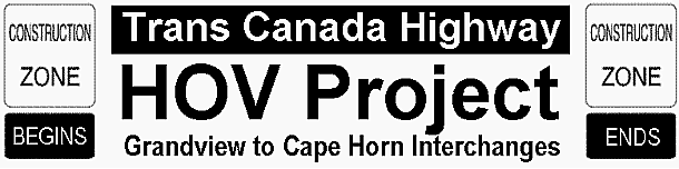 Trans Canada Highway - HOV Project