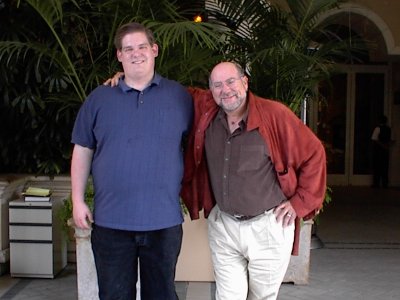 Yours truly and Jay Wolpert on October 9, 2001