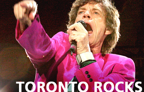 Mick Jagger of the Rolling Stones performs 