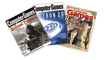 Recent Issues of Computer Games Magazine