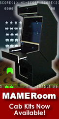 Build your own arcade cabinet with plans from MAMERoom.com!