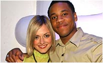 Reggie Yates and Fearne Cotton