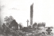 1 new old image added to Monasterboice (Round Tower in County Louth)