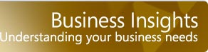 Business Insights Understanding your business needs