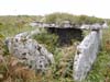 Parknabinnia - Wedge Tomb - County Clare: Back
