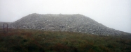 Seefin Hill at 5 km East of Kilbride - Passage Tomb - County Wicklow: Through The Clouds