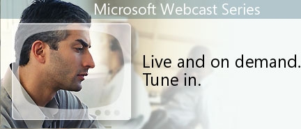 Microsoft webcast series