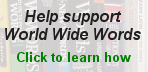 Help support World Wide Words