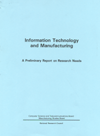 information technology and manufacturing: a preliminary report on research needs