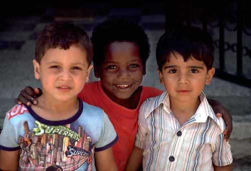 [Image: Friends in Accro, Israel. UN Photo# 149179C]