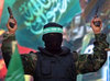 Militanter Hamasaktivist im Gazastreifen; Foto: AP