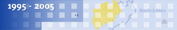 Montage: Karte NRW, WDR-Winkel, 1995-2005; Rechte: WDR/dpa [M]/Bsel