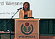Der Wikipedia-Tag in Bern wurde von Nationalrats-Kandidatin Nadine Masshardt eröffnet.