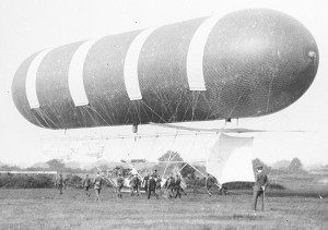 The first British Army Airship, the Nulli Secundus
