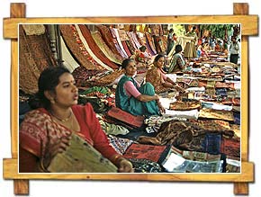 Lady Shopkeepers at Janpath Market,Delhi
