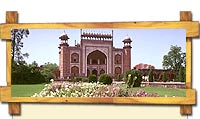 Entrance Gatehouse Taj Mahal - Agra