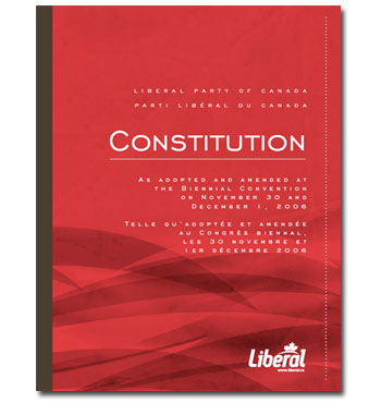 Constitution du Parti libéral du Canada