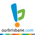 ourbrisbane.com logo - 150 by 150 pixels on white background