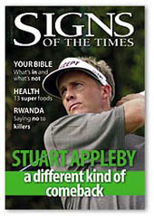 Stuart Appleby Cover November 2004