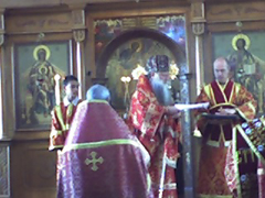 Graduation 2007 at the Cathedral of the Protection of the Mother of God in Des Plaines, Illinois