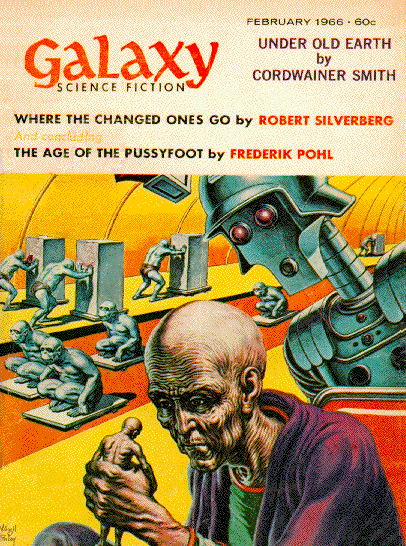 Under Old Earth by Cordwainer Smith on magazine cover