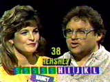 Stephen Furst and his partner play the Super Password round