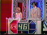 Two contestants answer a hi-lo question