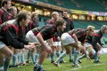 Rugby Varsity Match Warm Up