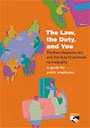 Front cover of the Law, the Duty, and You
