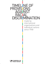Front cover of Timeline of Provisions Against Racial Discrimination and Other Landmark Events Since 1948