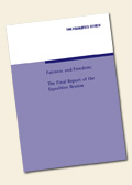 Front cover of The Equalities Review final report