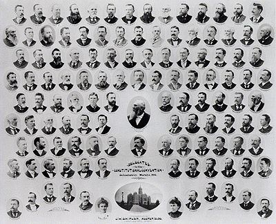 Delegates to the 1895 convention