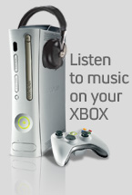 Listen to music on your XBOX.