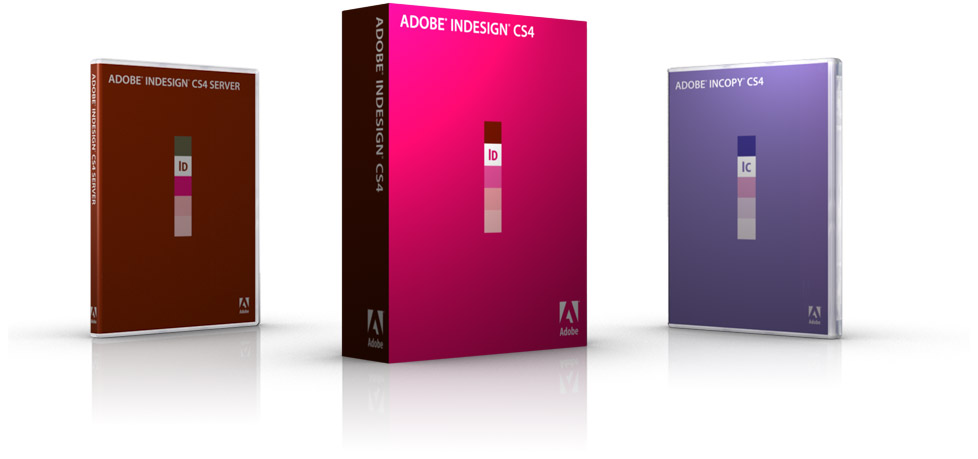 InDesign Family boxes