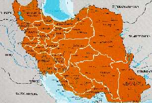[Map of Iran] 