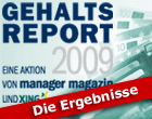 Gehaltsreport 2009 - Die Ergebnisse