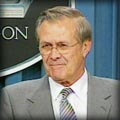photo of rumsfeld at the pentagon