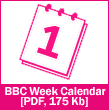 BBC Week Calendar